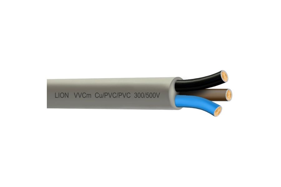 Dây Điện Tròn Mềm VVCm - 300/500V - TCVN 6610-5 (3 Lõi, Ruột Đồng, Cách Điện PVC, Vỏ Bọc PVC): Giải Pháp An Toàn và Hiệu Quả Cho Các Hệ Thống Điện